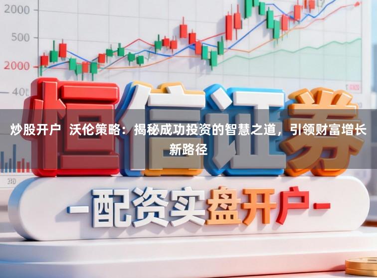 炒股开户 沃伦策略:揭秘成功投资的智慧之道,引领财富增长新路径