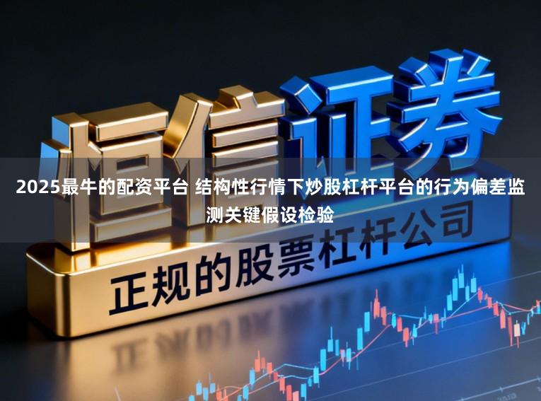 2025最牛的配资平台 结构性行情下炒股杠杆平台的行为偏差监测关键假设检验