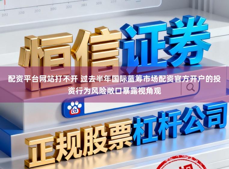 配资平台网站打不开 过去半年国际蓝筹市场配资官方开户的投资行为风险敞口暴露视角观