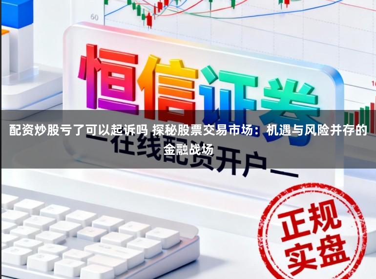 配资炒股亏了可以起诉吗 探秘股票交易市场：机遇与风险并存的金融战场