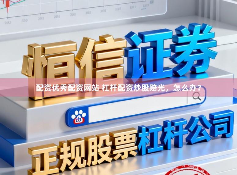 配资优秀配资网站 杠杆配资炒股赔光，怎么办？