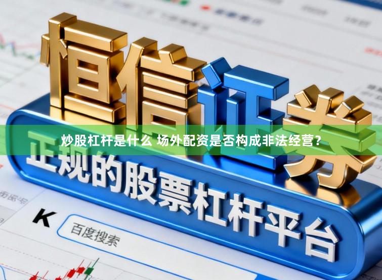 炒股杠杆是什么 场外配资是否构成非法经营？